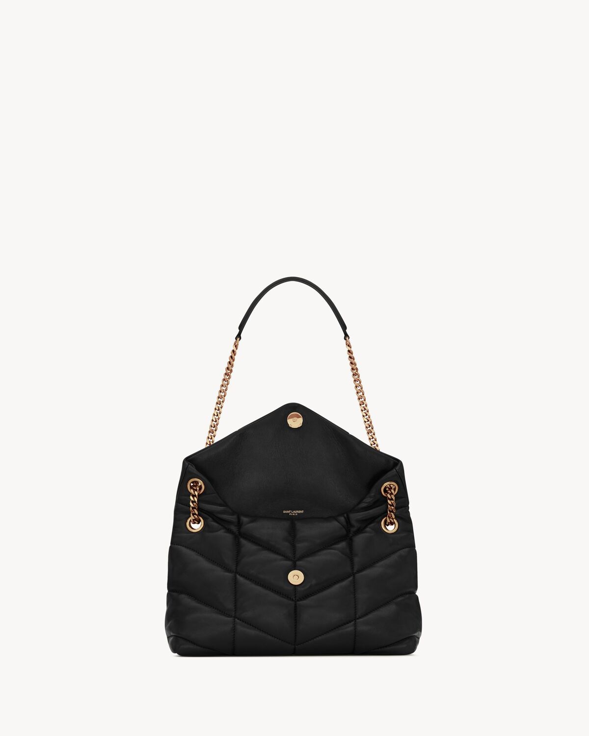 SAINT LAURENT Sporty Mini Quilted Pouch Handbag