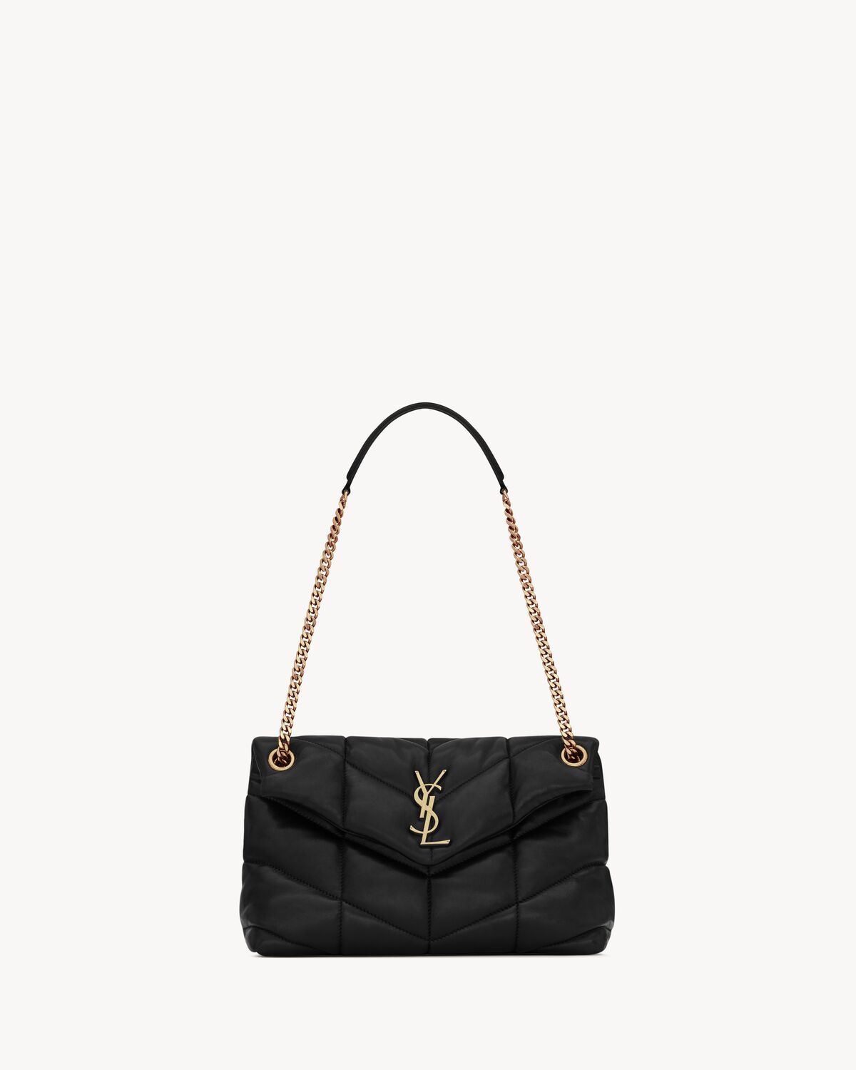 SAINT LAURENT Sporty Mini Quilted Pouch Handbag