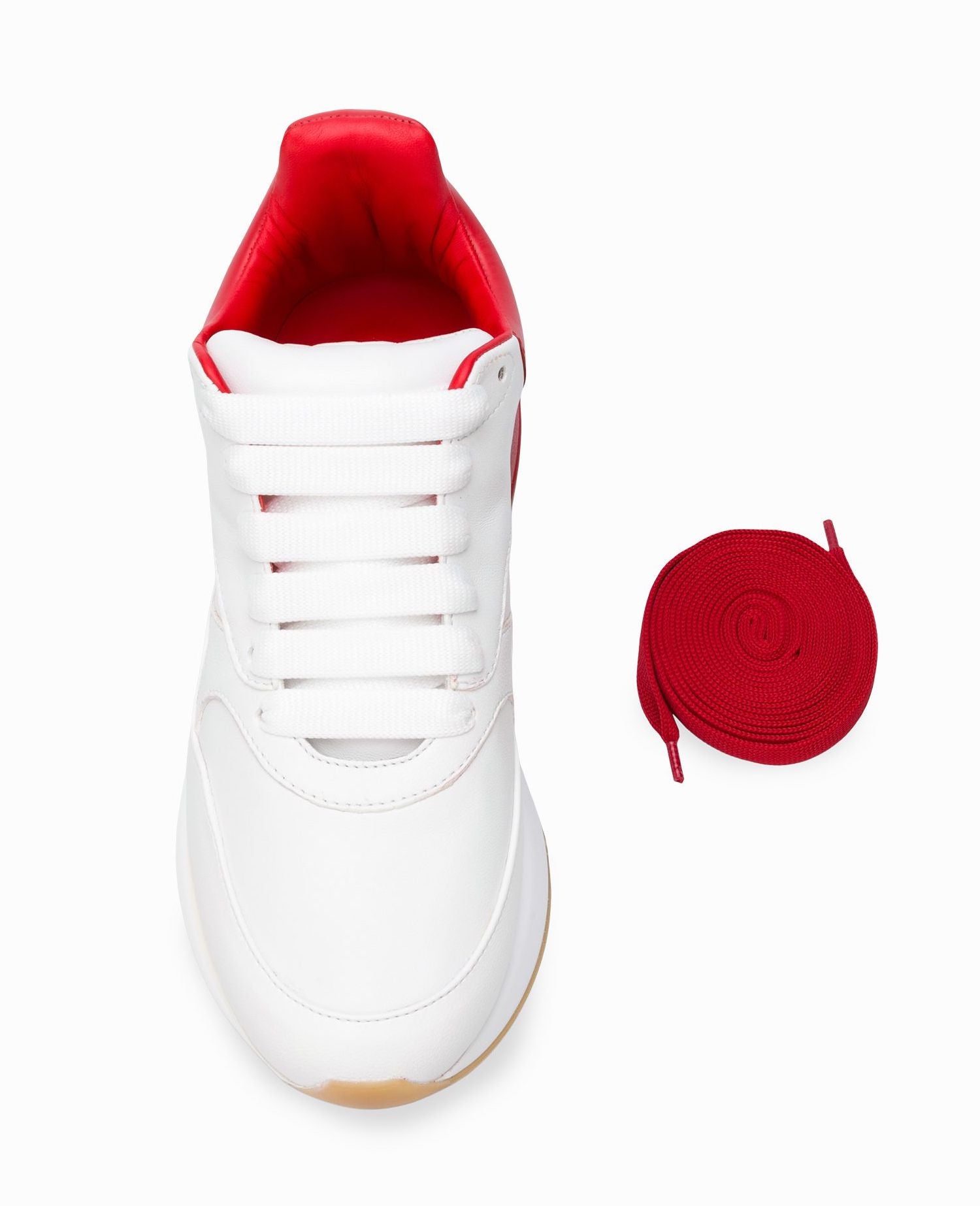 ALEXANDER MCQUEEN Oversized Runner Sneaker 5 CM Logo Heel