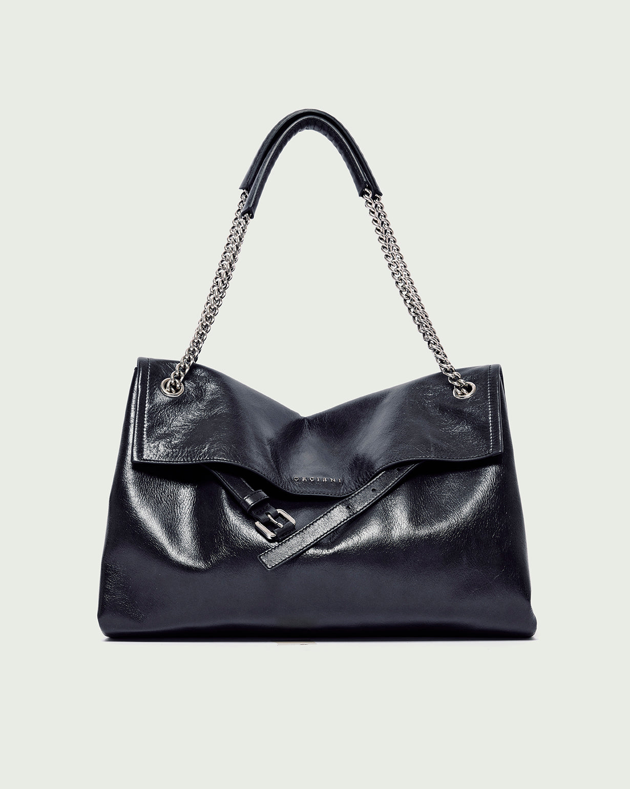 ORCIANI Elegant Shoulder Bag with Chain Handles