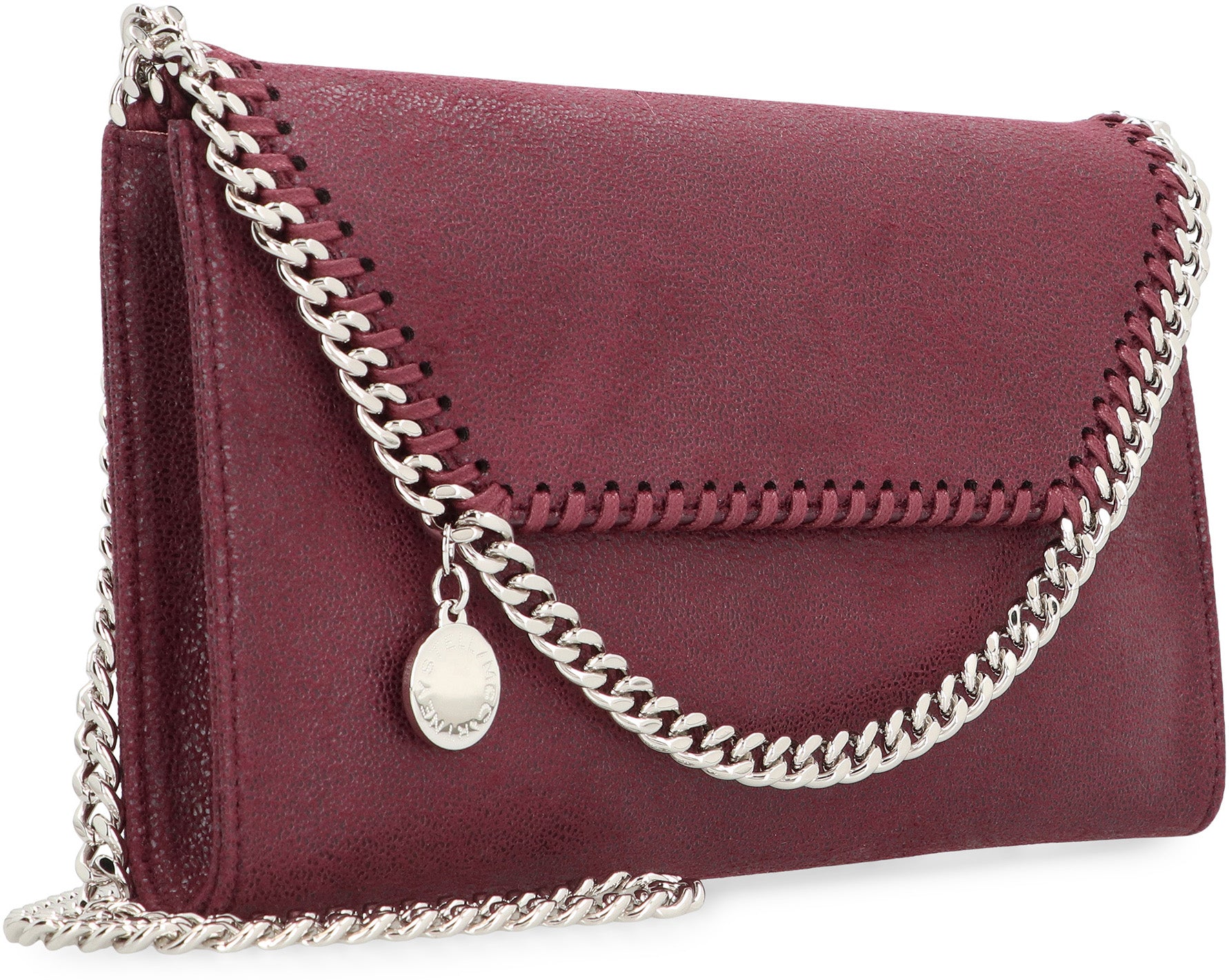 STELLA MCCARTNEY Mini Wallet on Chain with Foldover Top