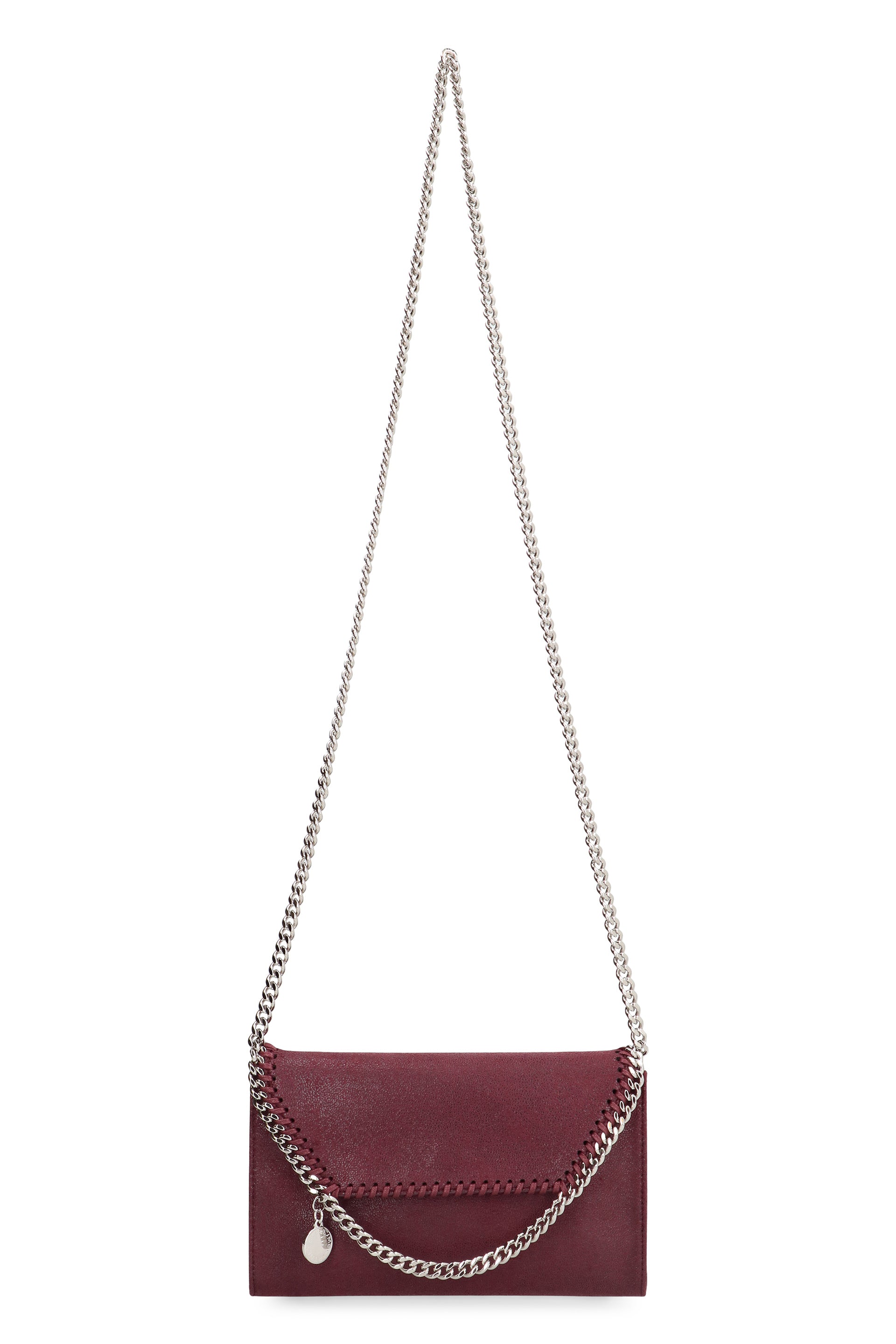 STELLA MCCARTNEY Mini Wallet on Chain with Foldover Top