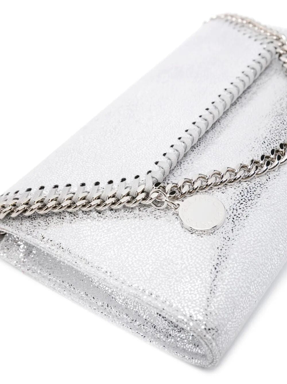 STELLA MCCARTNEY Mini Metallic-Finish Crossbody Handbag