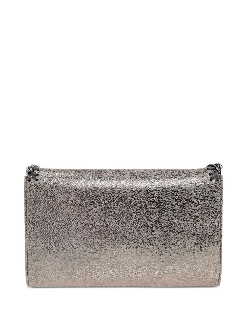 STELLA MCCARTNEY Mini Foldover Wallet with Magnetic Closure