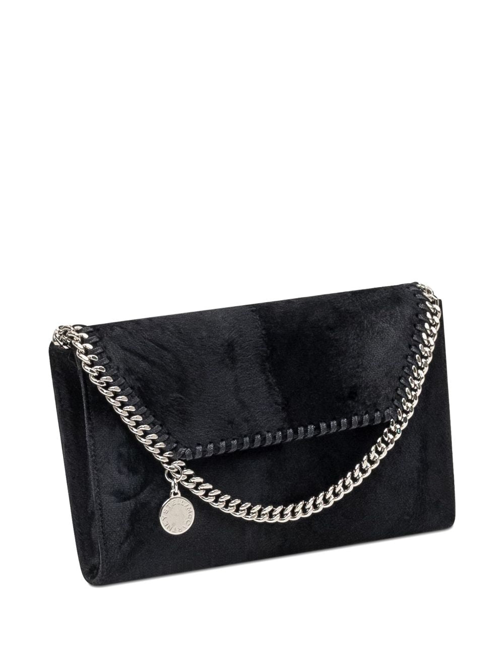 STELLA MCCARTNEY Mini Suede Handbag with Chain Strap