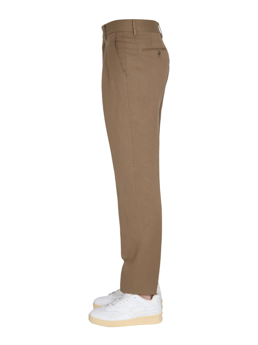 LARDINI Stylish Regular Fit Trousers for Men
