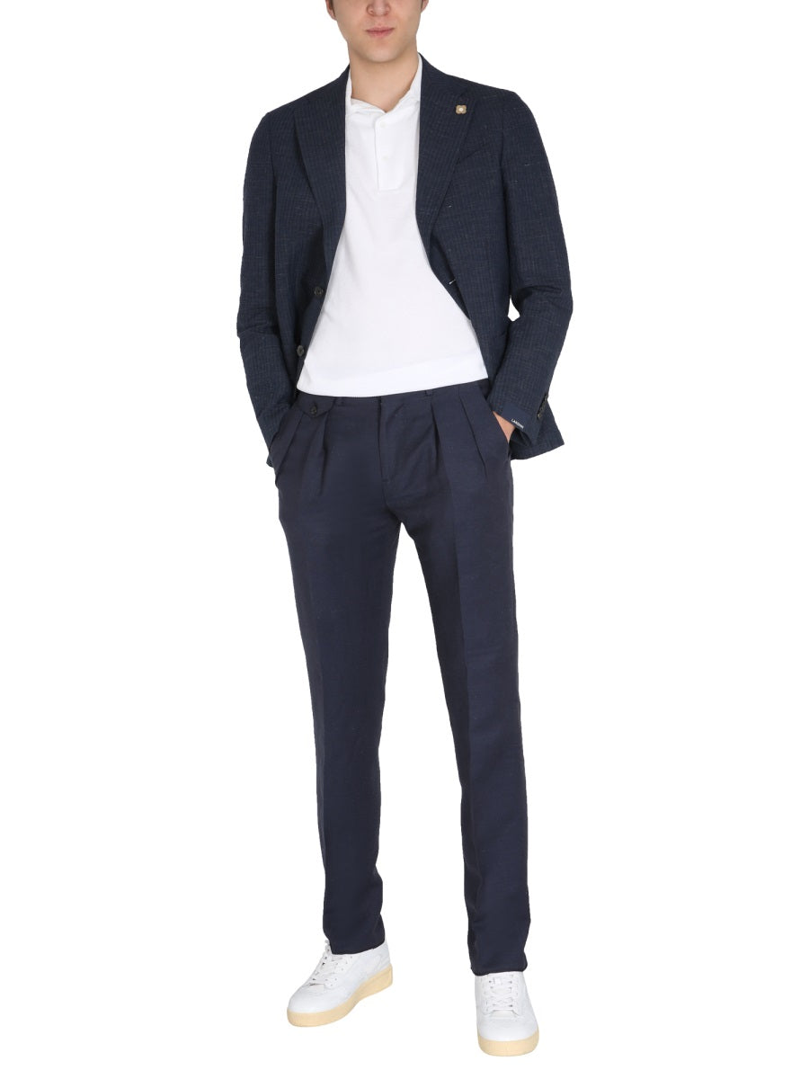 LARDINI Single-Breasted Jacket