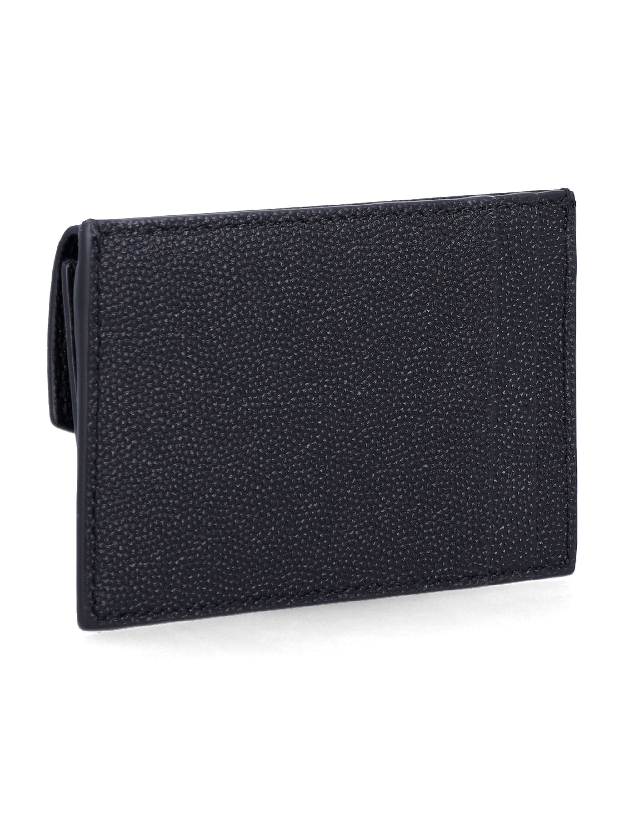 SAINT LAURENT Mini Uptown Flap Card Case