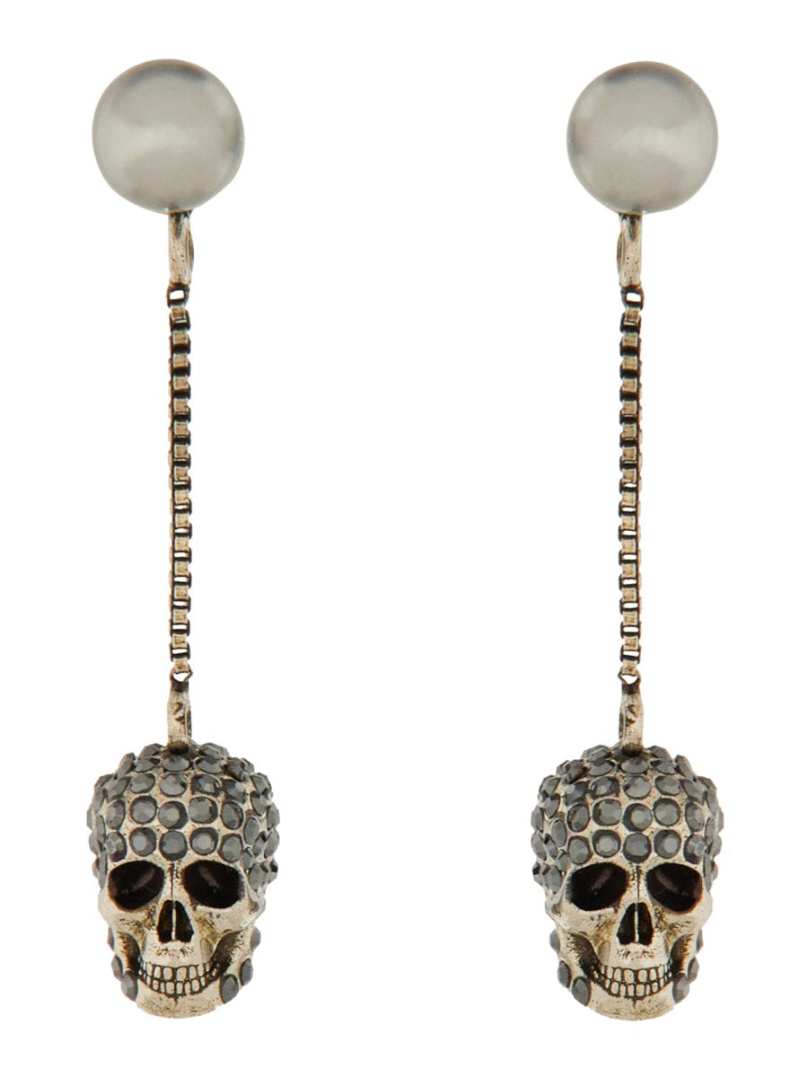 ALEXANDER MCQUEEN Skull Mini Earrings