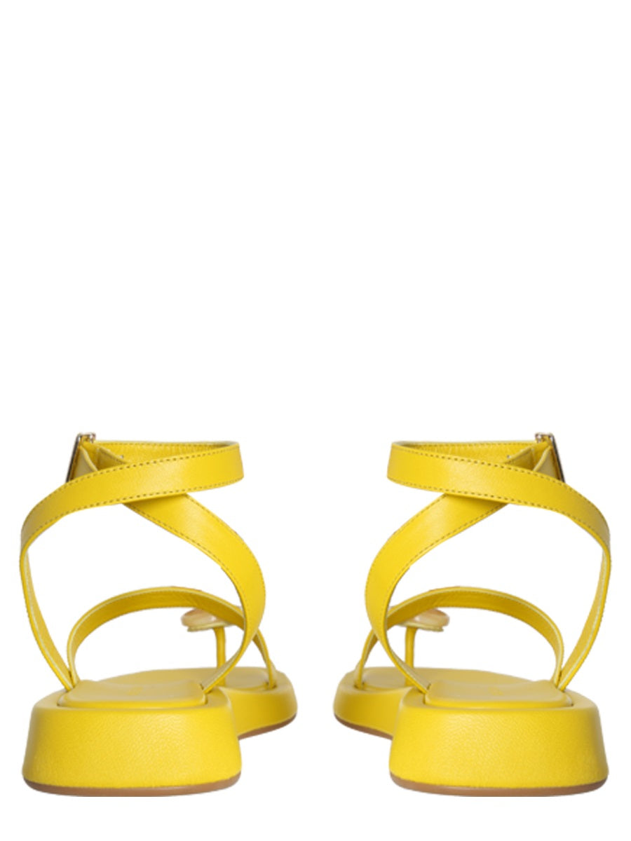 GIA BORGHINI Rosie 18 Leather Sandals for Women
