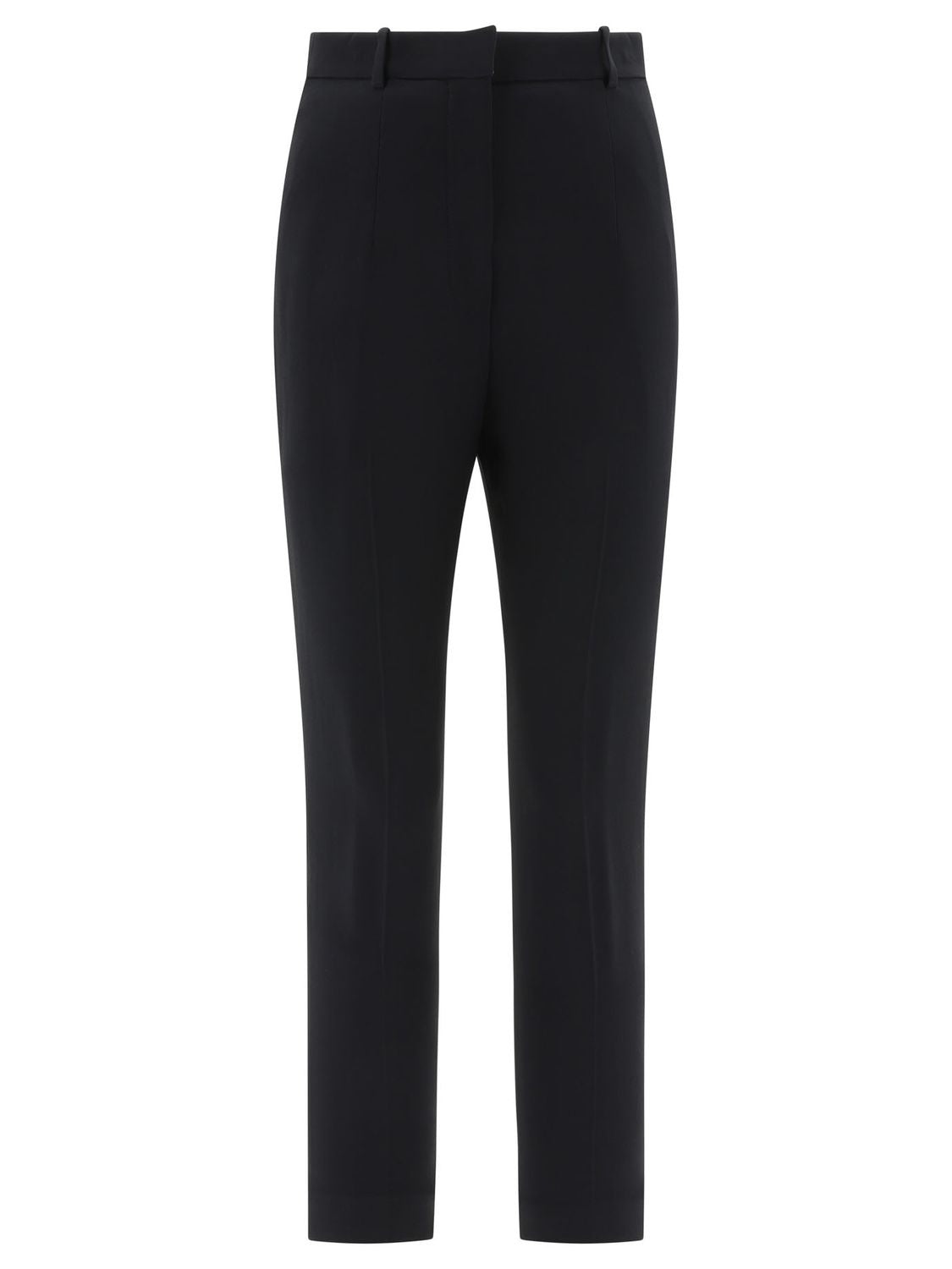 ALEXANDER MCQUEEN High Waist Cigarette Trousers for Women