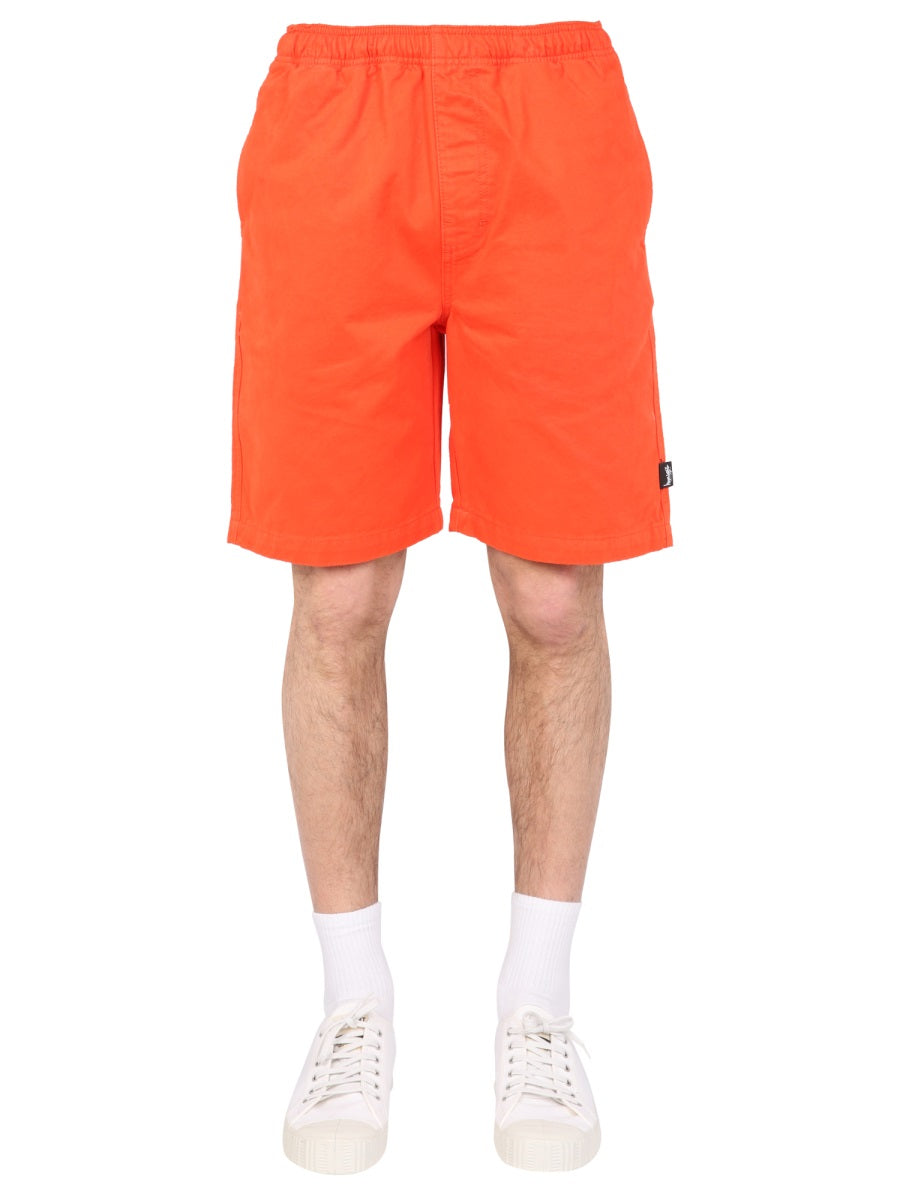STUSSY Logo Mini Bermuda Shorts for Men