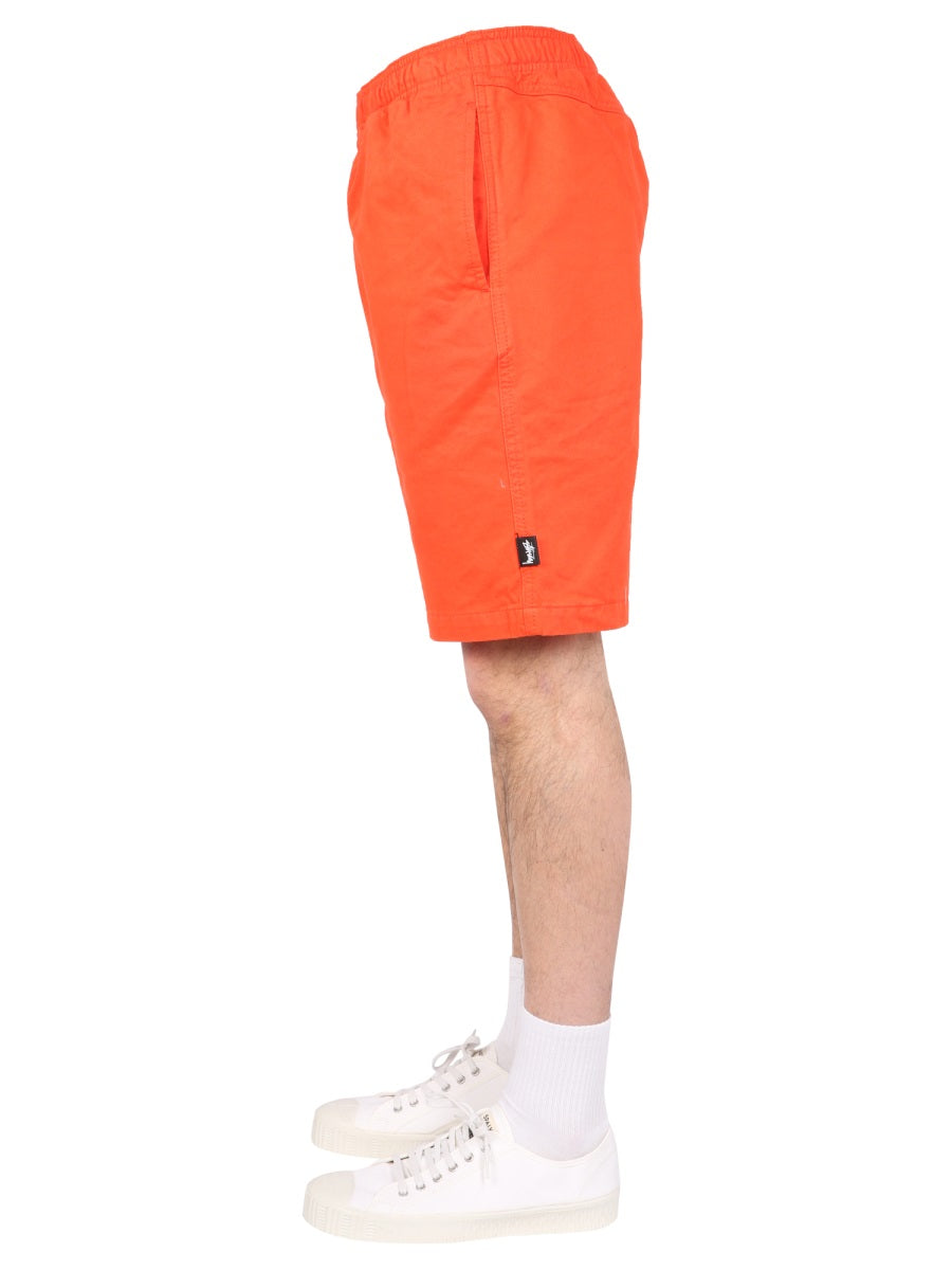 STUSSY Logo Mini Bermuda Shorts for Men