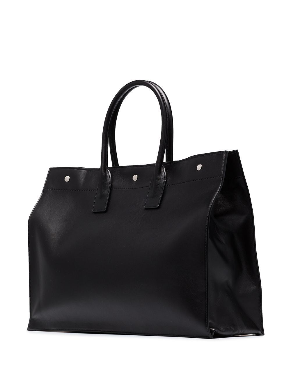 SAINT LAURENT Rive Gauche Print Tote Handbag