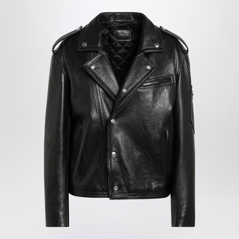 PRADA Premium Leather Jacket for Women - Vintage Fit
