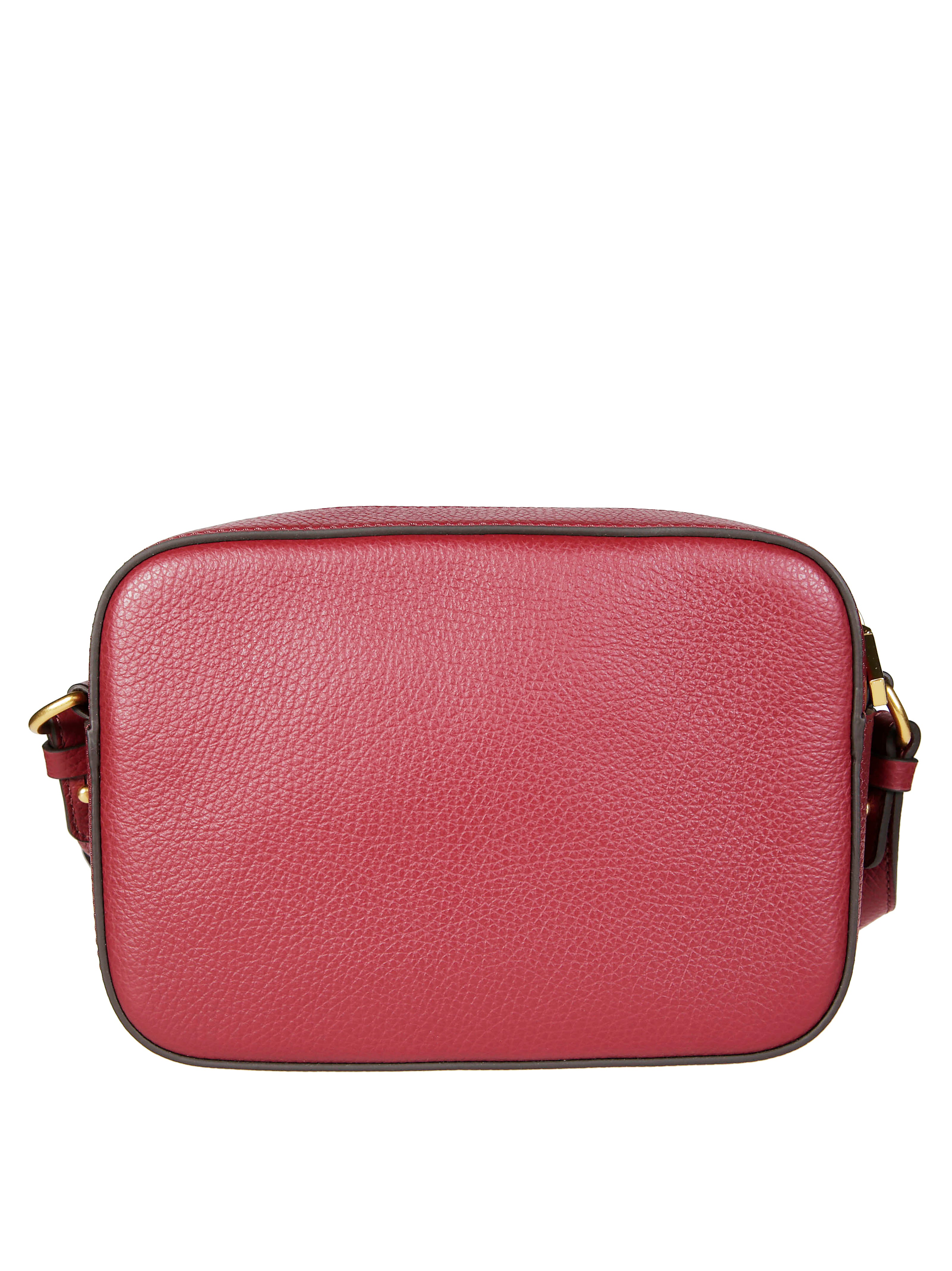 COCCINELLE Soft Mini Crossbody Bag with Adjustable Belt and Metal Closure