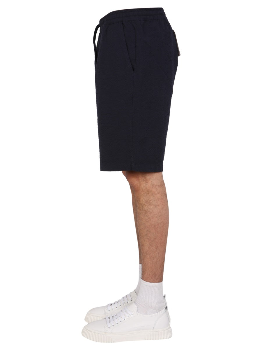 UNIVERSAL WORKS Men's Fleece Bermuda Shorts