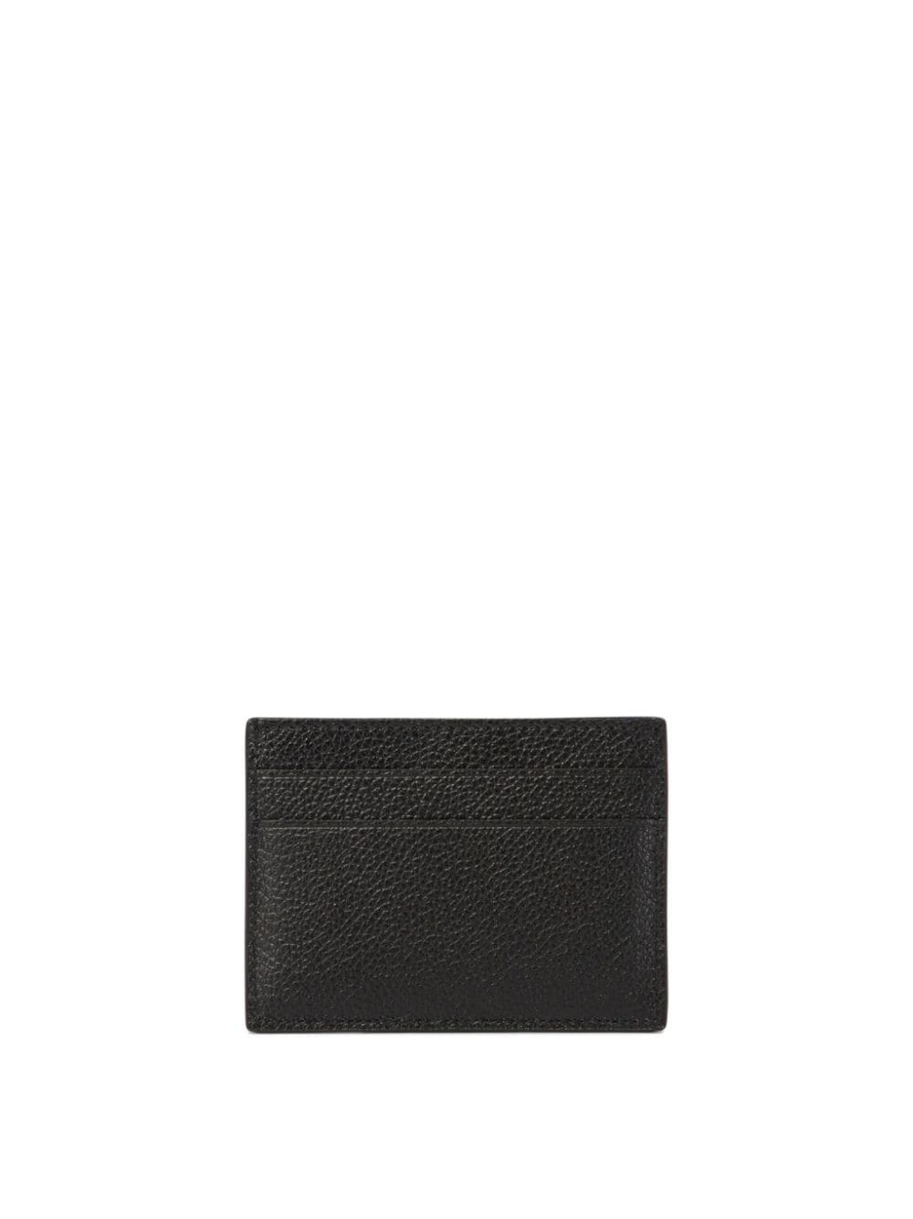BALENCIAGA Mini Leather Credit Card Case
