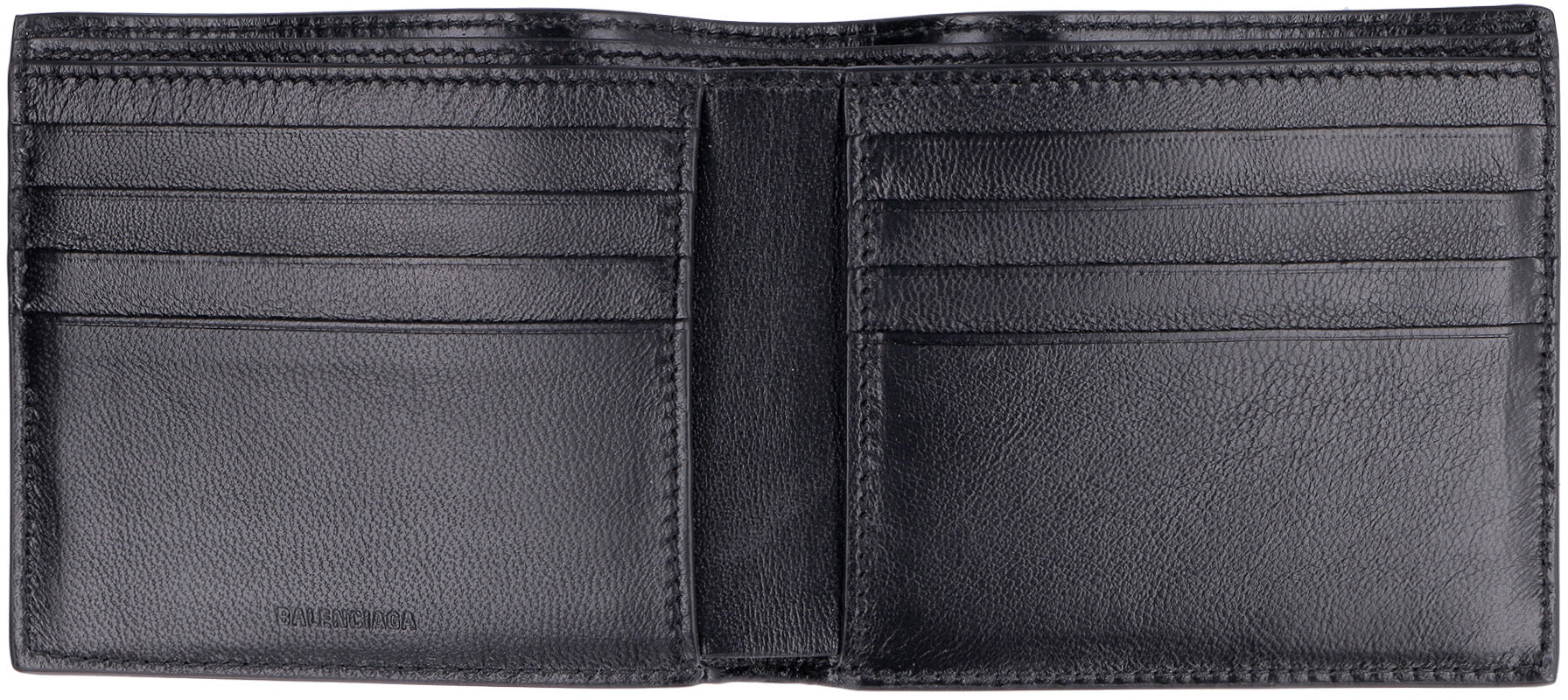 BALENCIAGA Mini Cash Square Folded Wallet - FW25