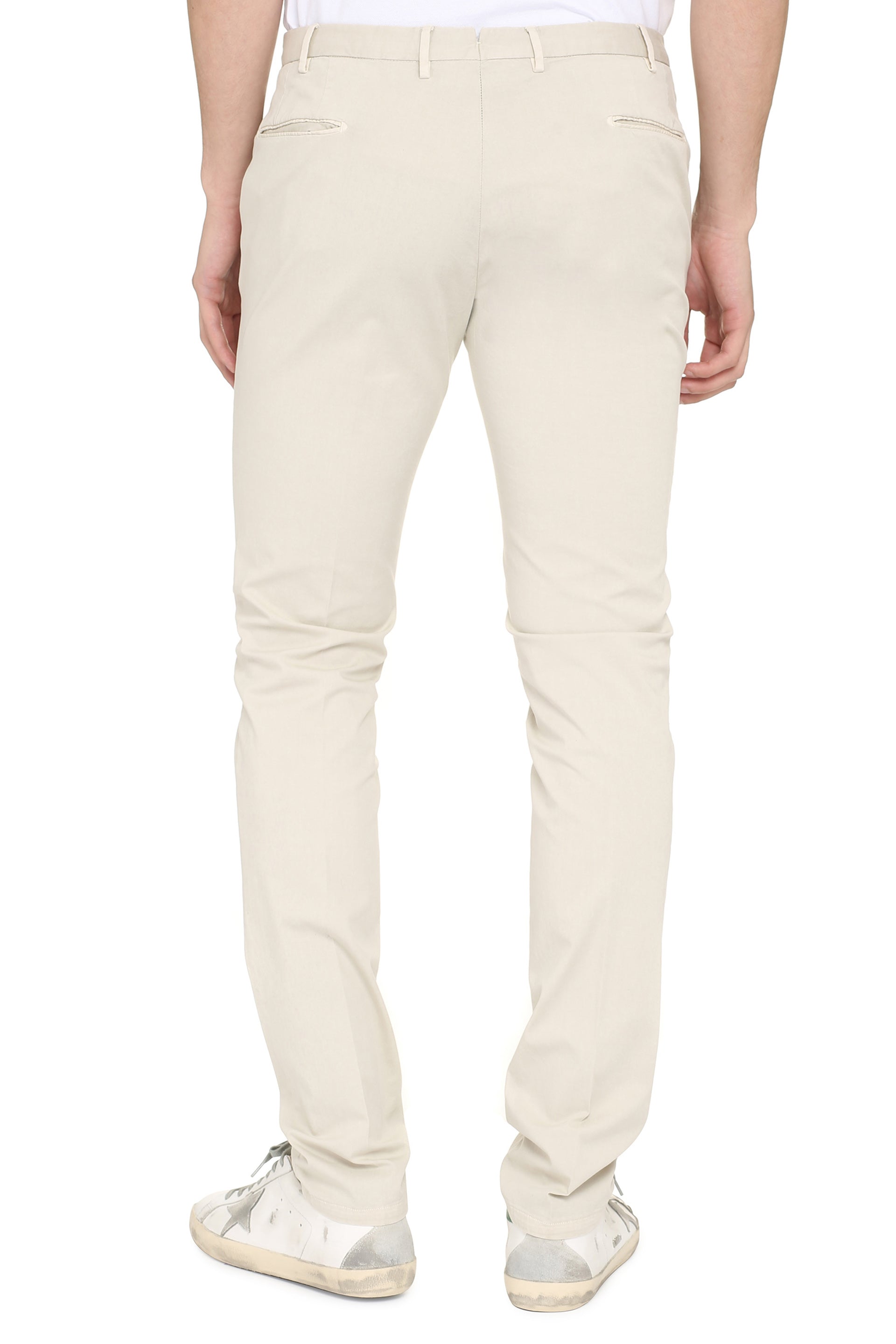 THE (ALPHABET) Stretch Cotton Chino Trousers for Men