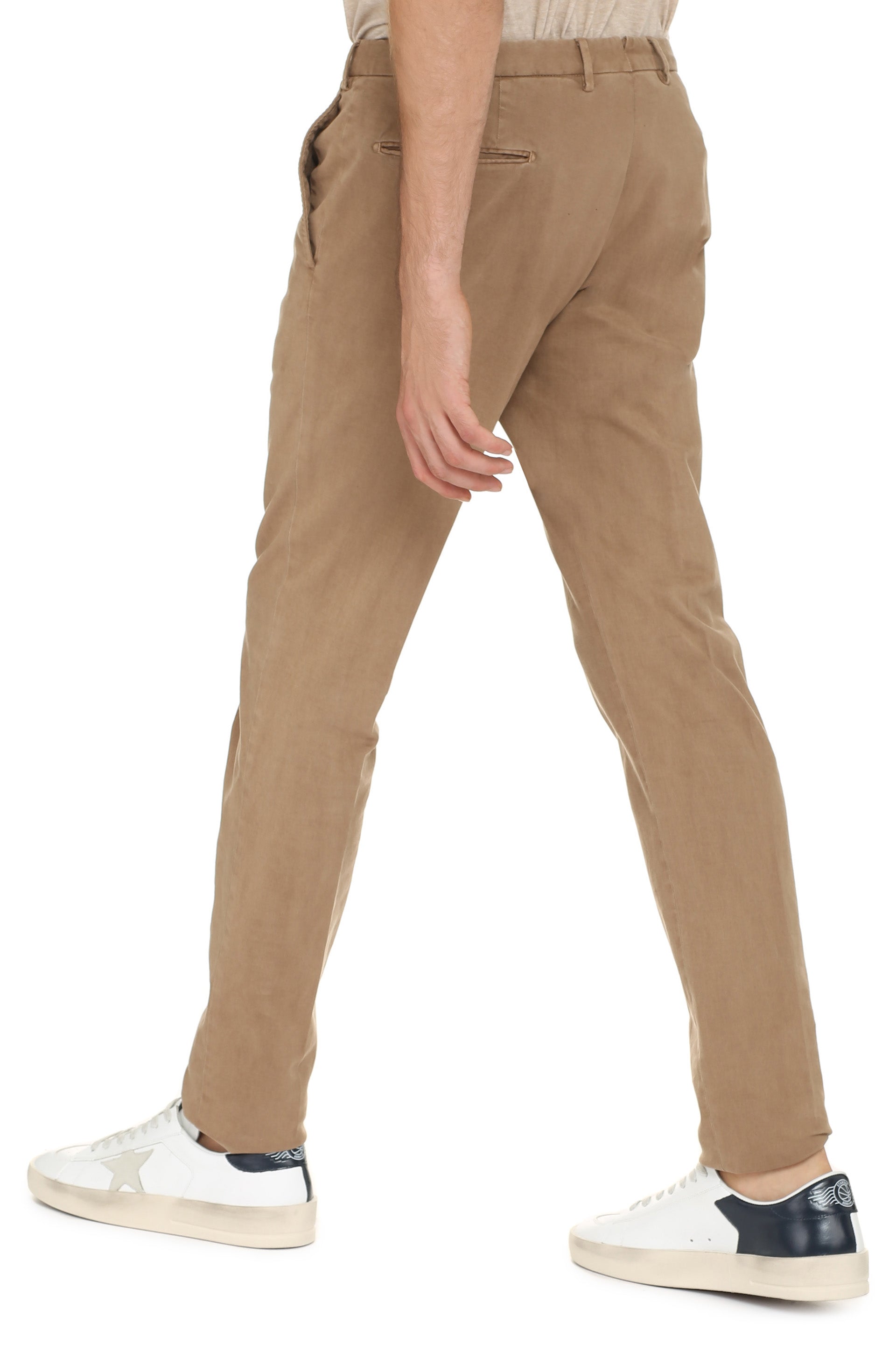 THE (ALPHABET) The Perfect Stretch Cotton Chino Trousers - Mini Fit
