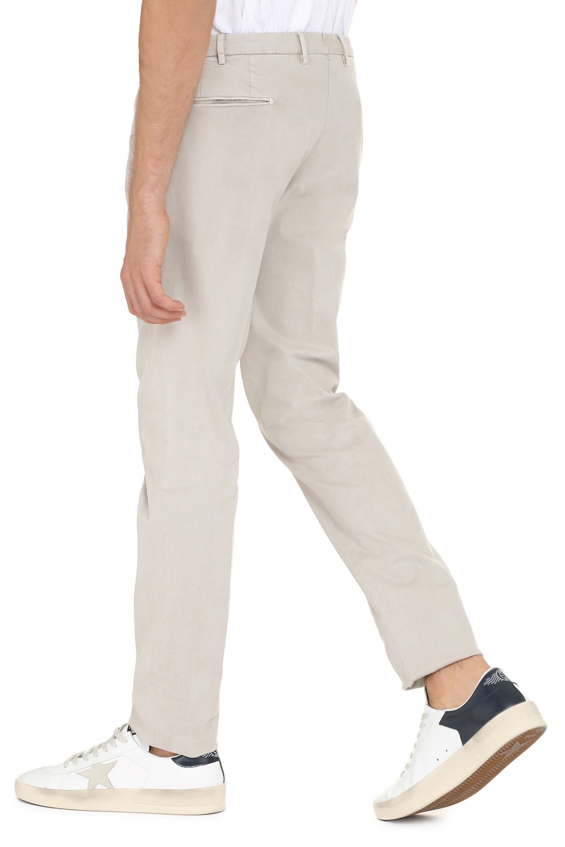 THE (ALPHABET) Stretch Cotton Chino Trousers - Size 27