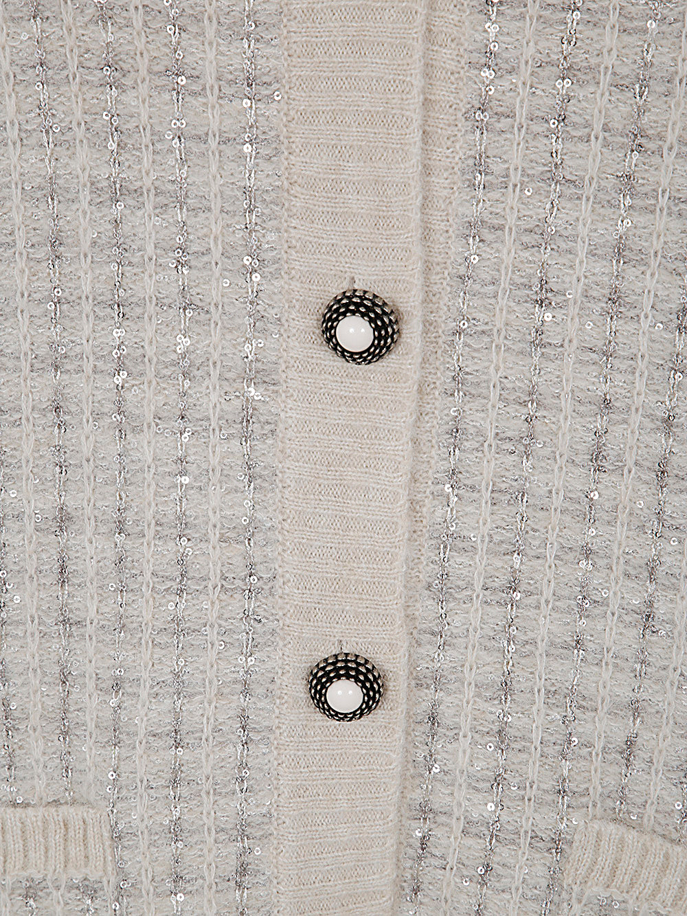 D.EXTERIOR Check Crystals Cardigan