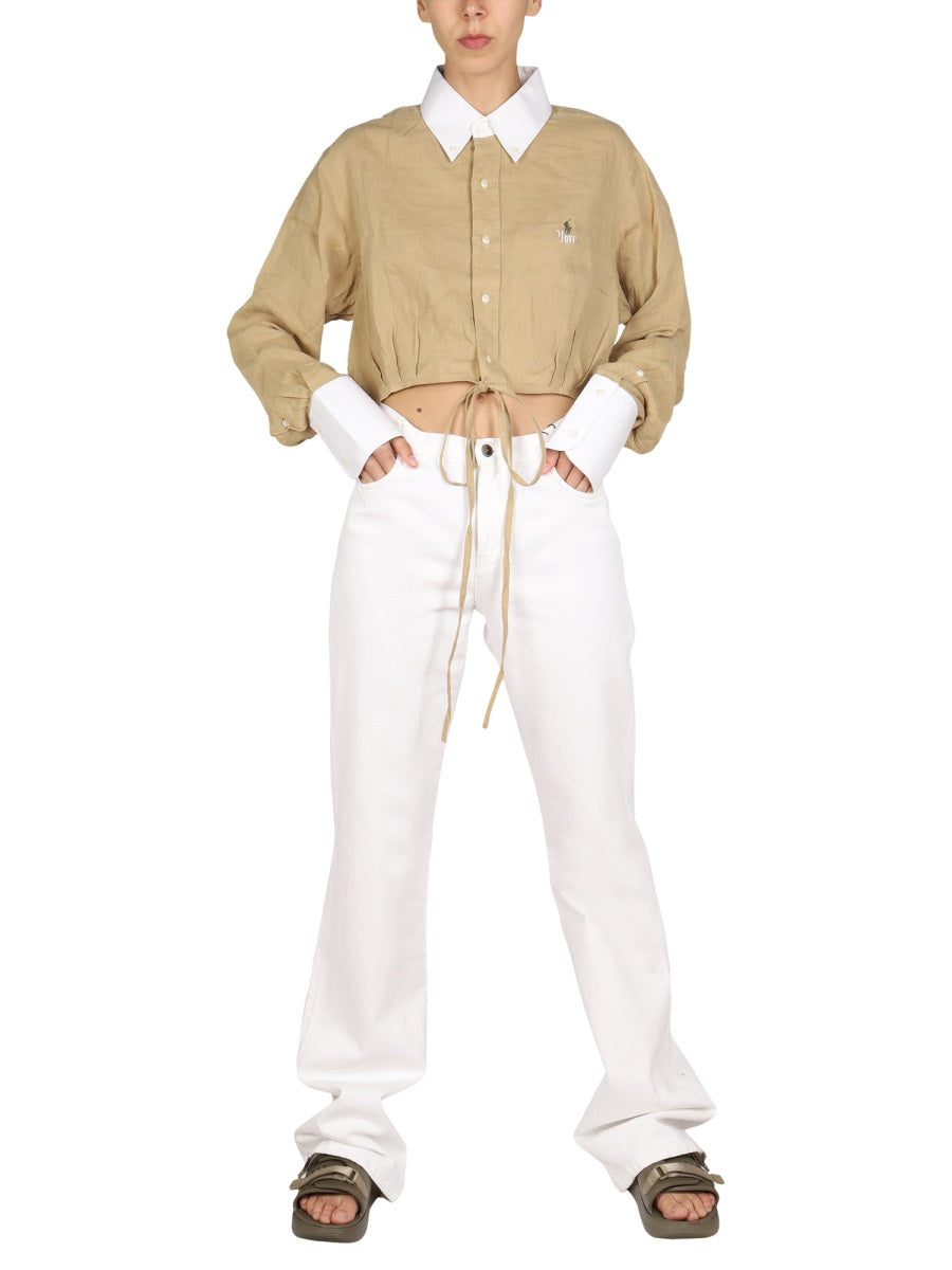 1/OFF Reimagined Button-Down Collar Shirt for Women