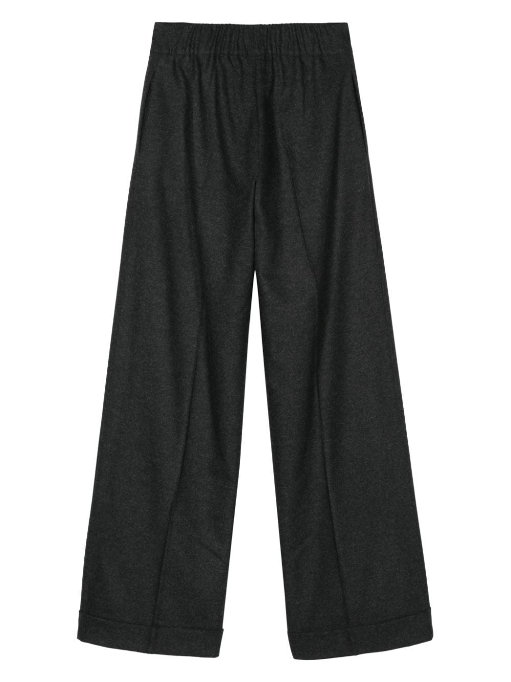 D.EXTERIOR Stylish and Comfortable High-Waisted Palazzo Trousers