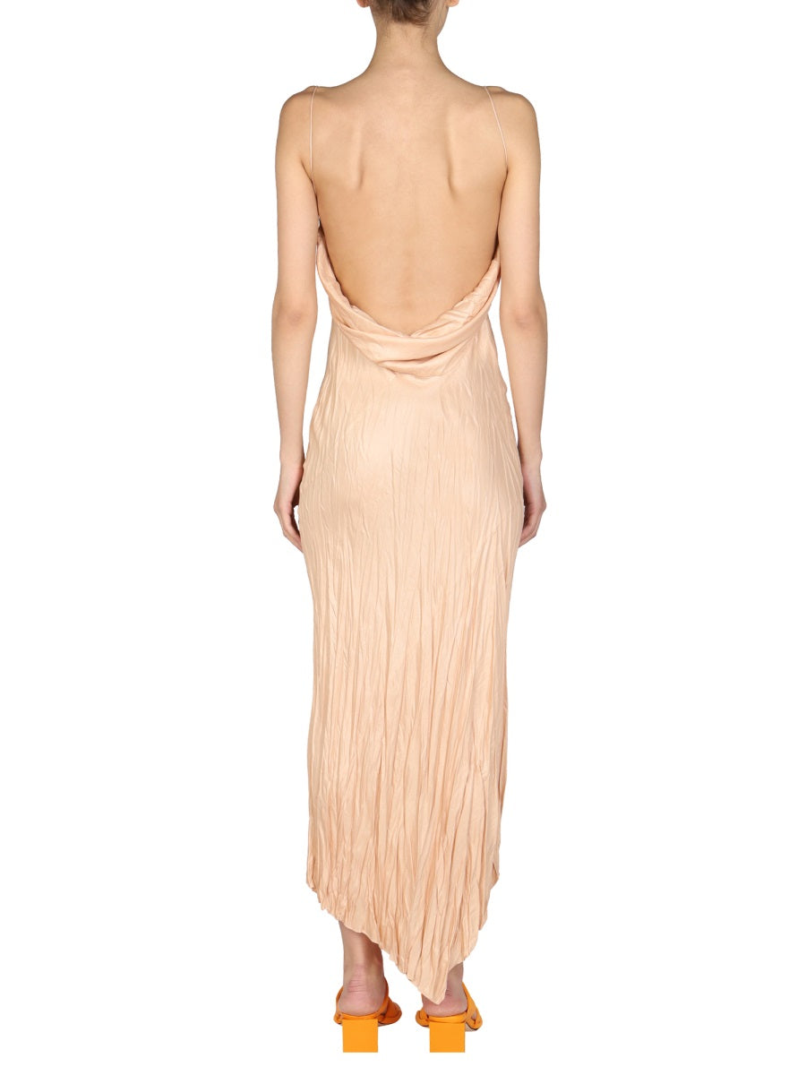 PHILOSOPHY DI LORENZO SERAFINI Round Neckline Mini Dress