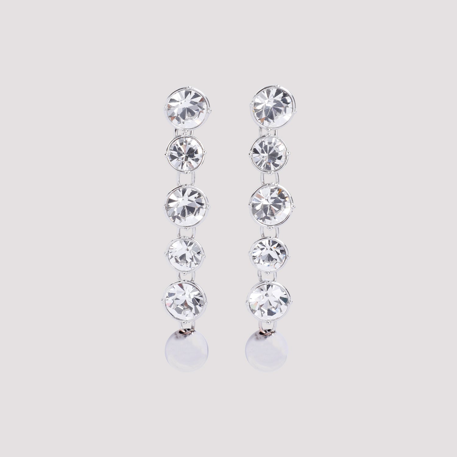 JEAN PAUL GAULTIER Long Diamond Earrings
