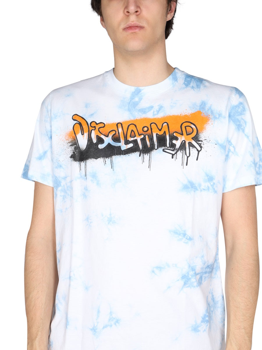 Disclaimer Logo Print T-Shirt