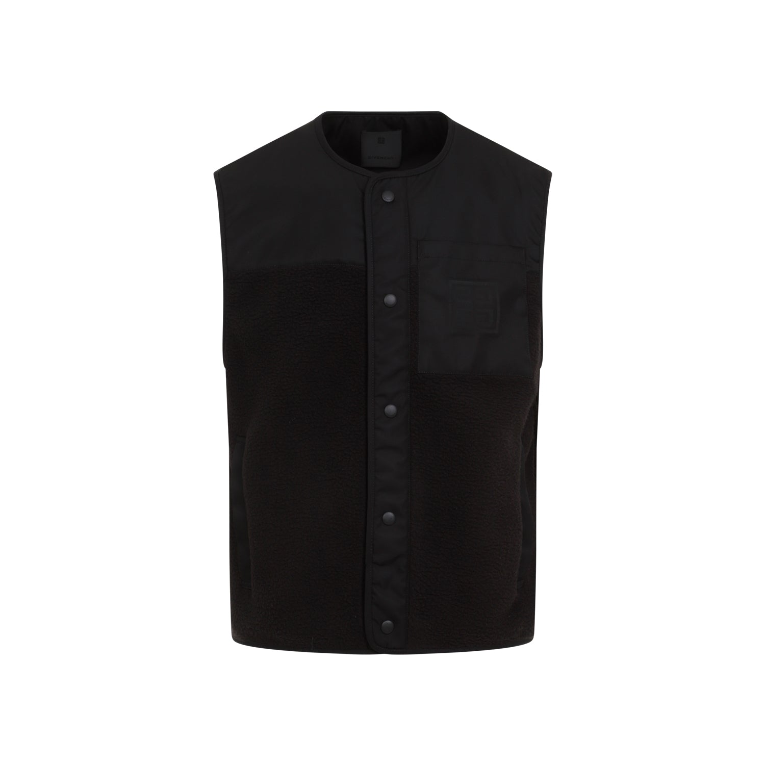 GIVENCHY 4G Pocket Mix Material Vest