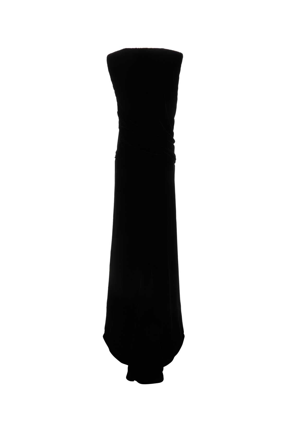 VALENTINO GARAVANI Elegant Velvet Long Dress for Women