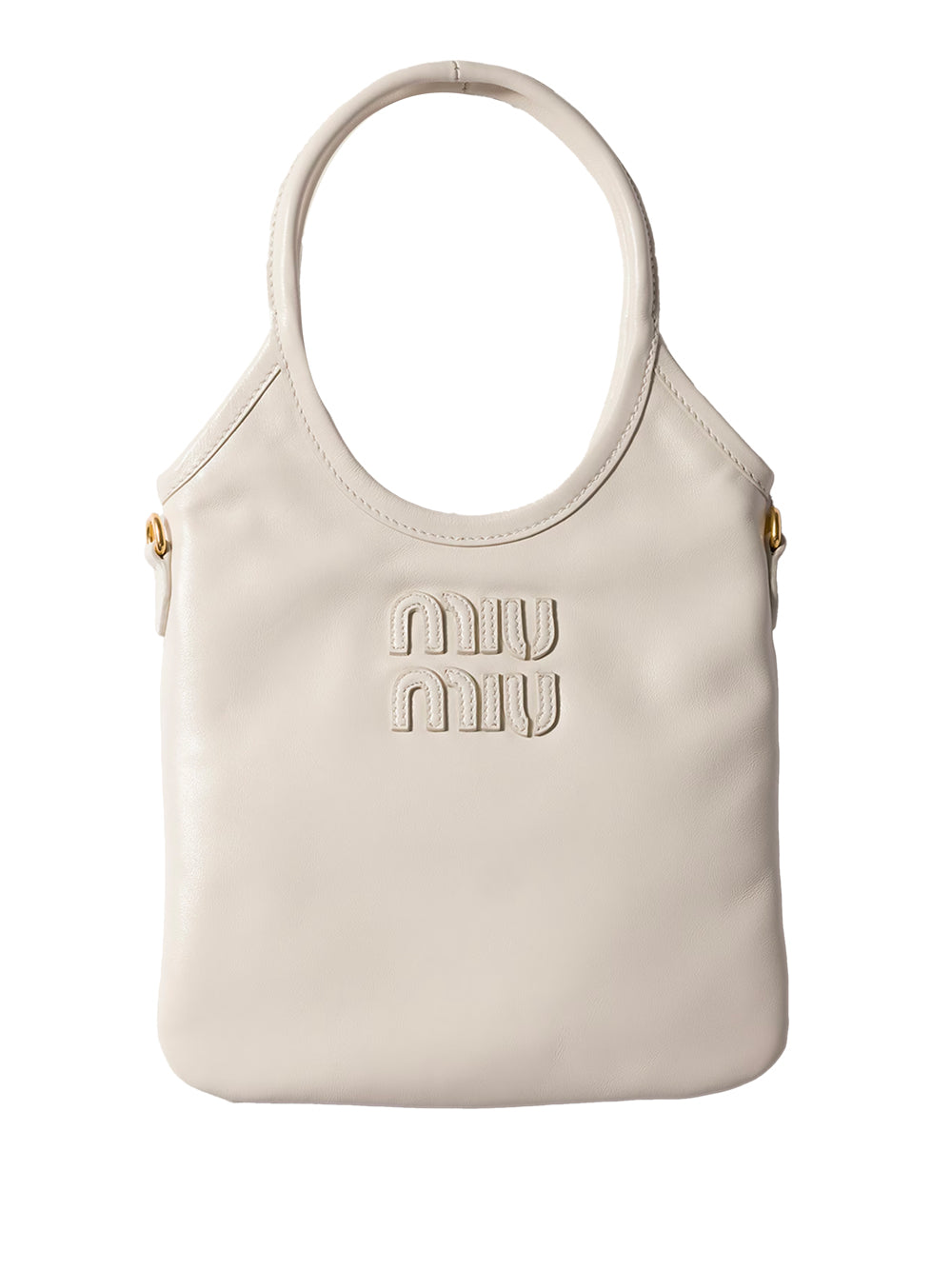 MIU MIU Ivy Leather Handbag - 20x24 cm