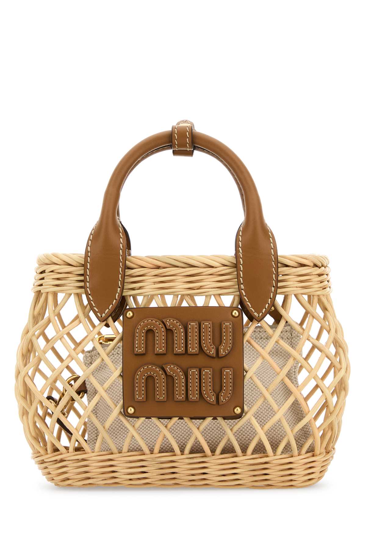 MIU MIU Raffia Handbag