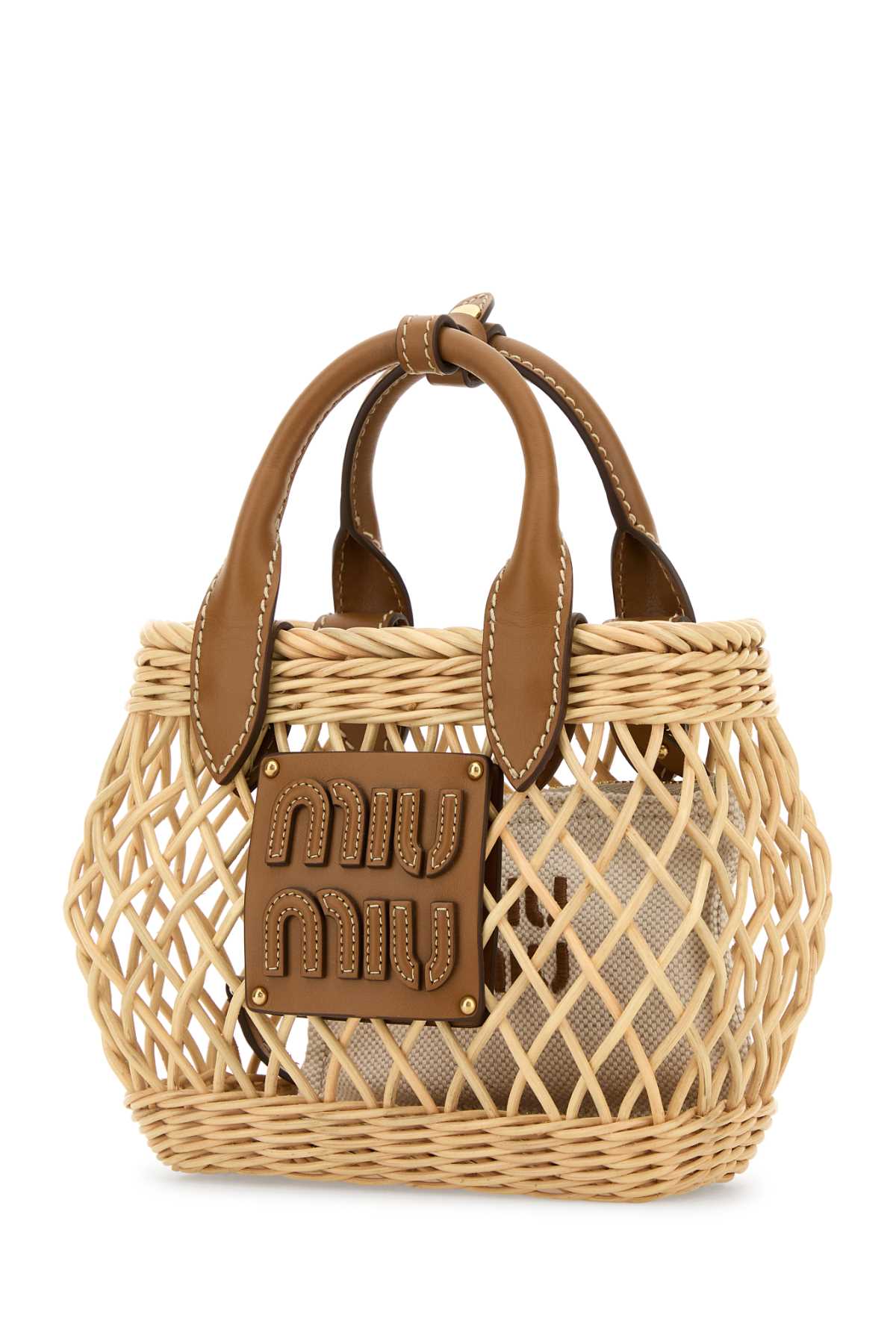 MIU MIU Raffia Handbag