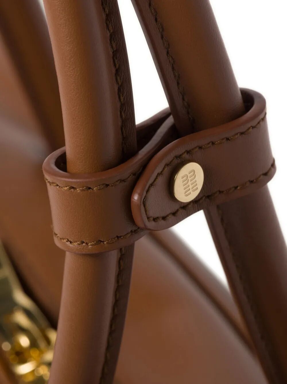 MIU MIU Large Beau Handbag - 34 x 23 x 10 CM