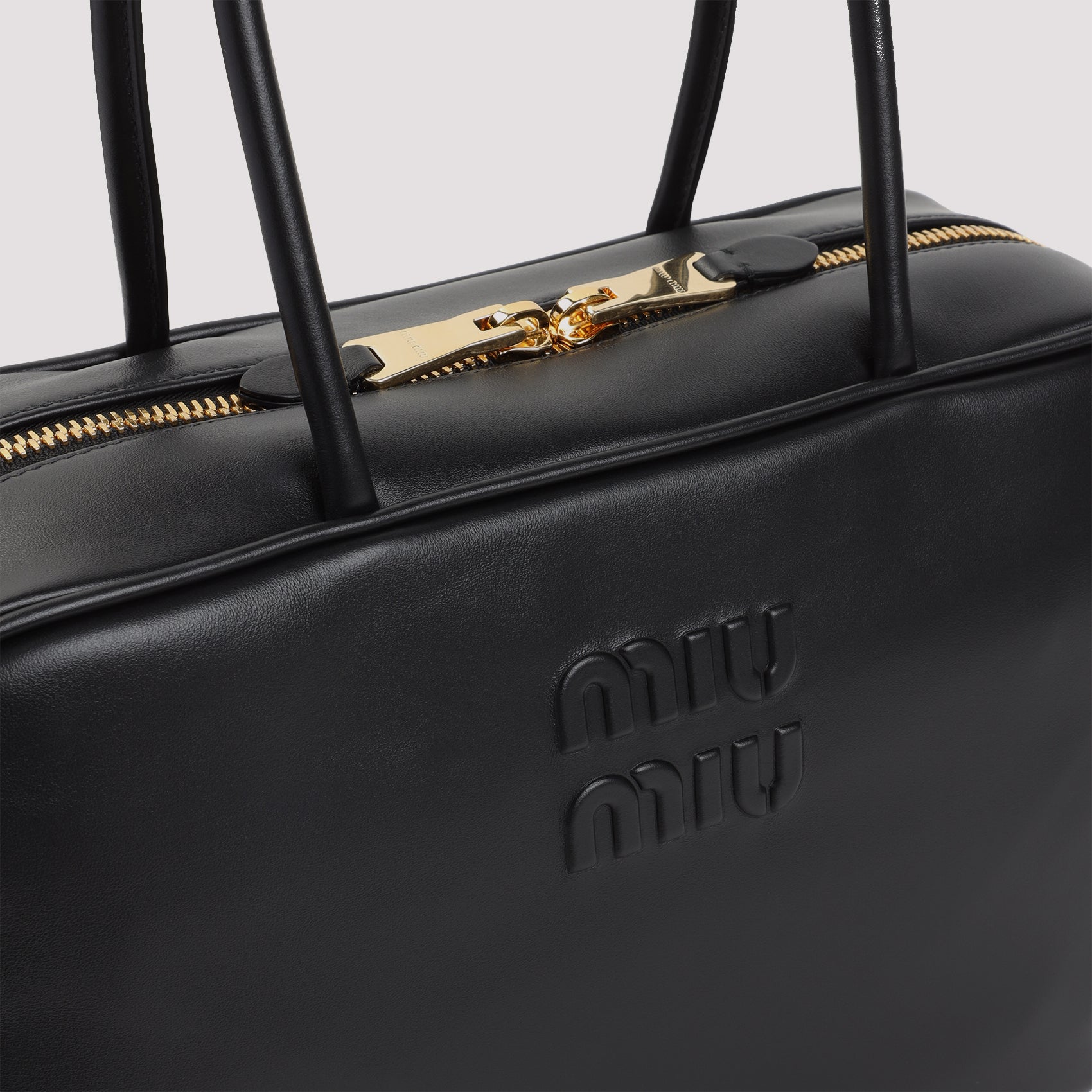 MIU MIU Leather Handbag 5BB117VMON2CRW Mini