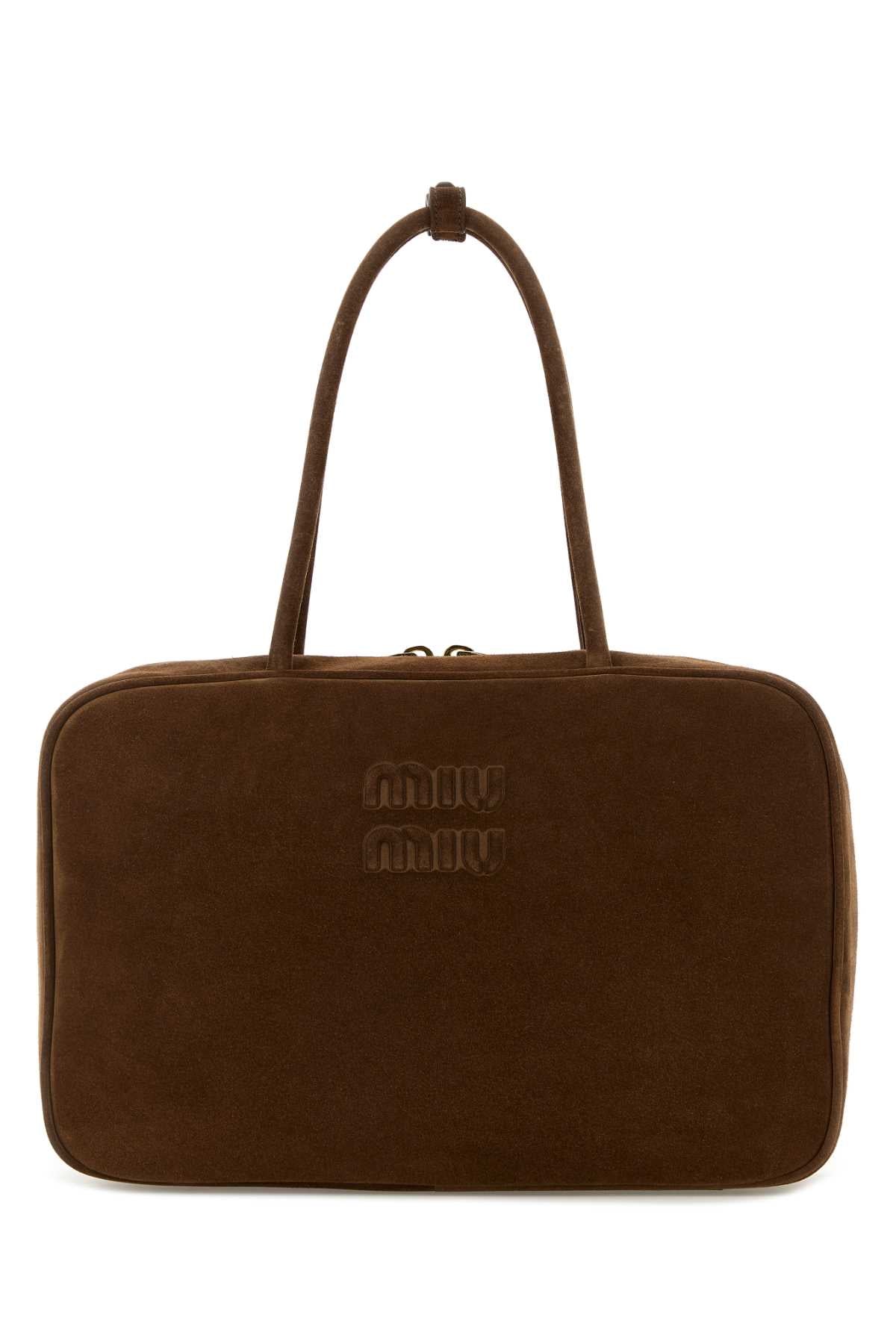 MIU MIU Chic Suede Handbag