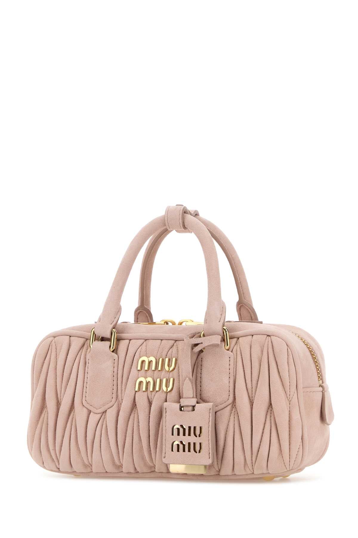 MIU MIU Mini Suede Arcadie Handbag