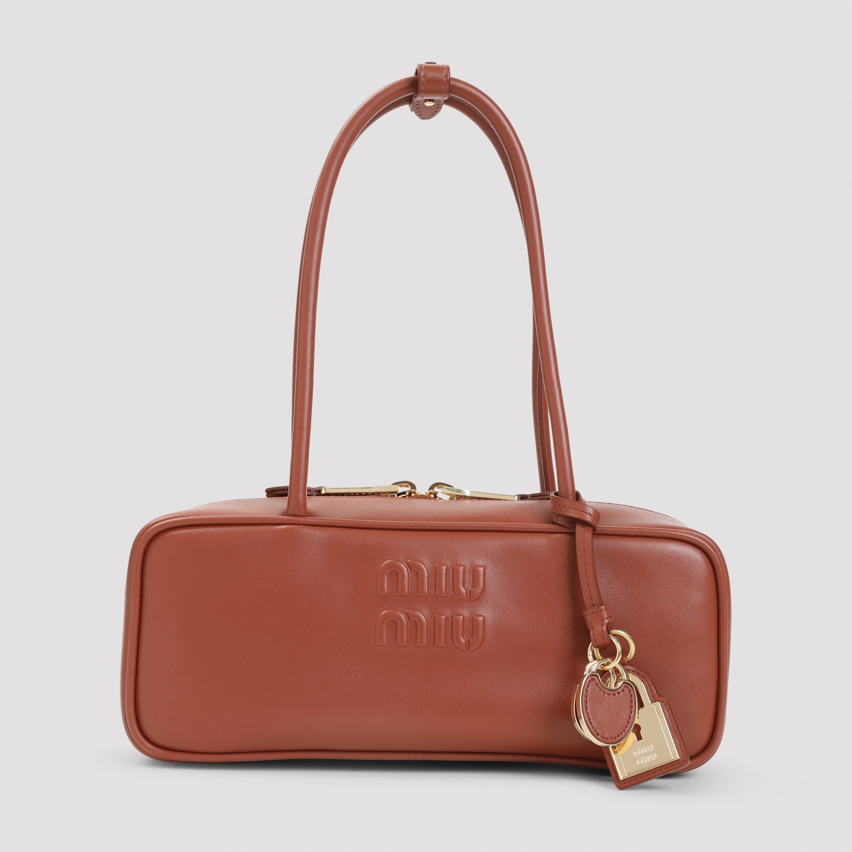 MIU MIU Mini Leather Handbag - 28CM x 11CM x 8CM