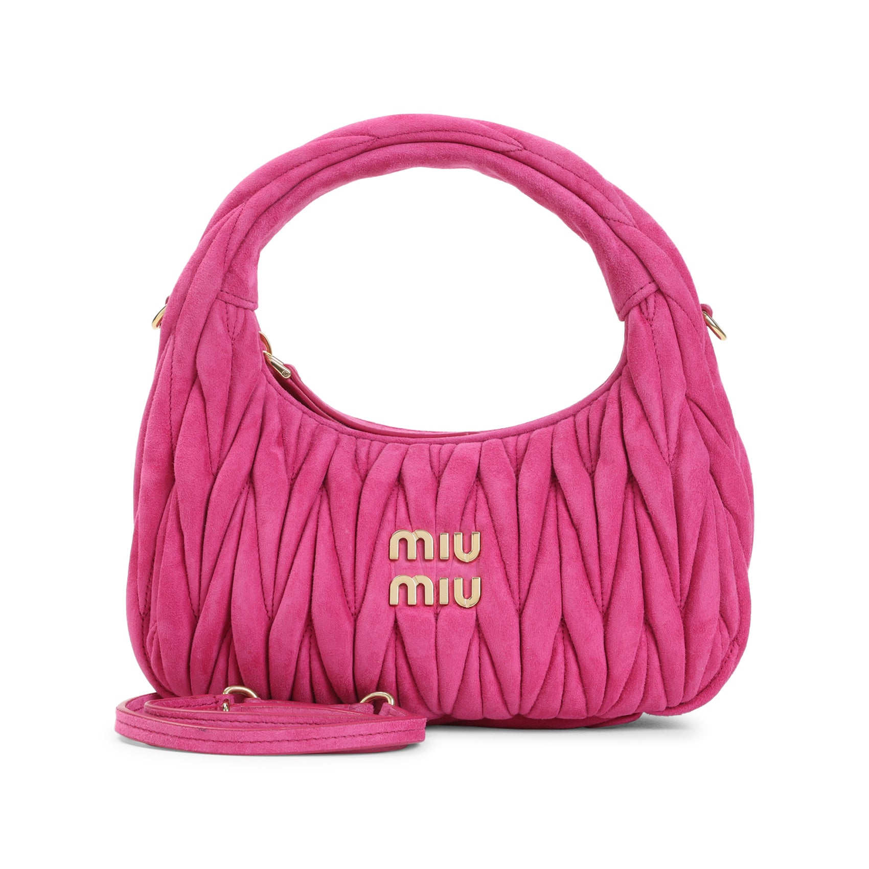 MIU MIU Suede Handbag