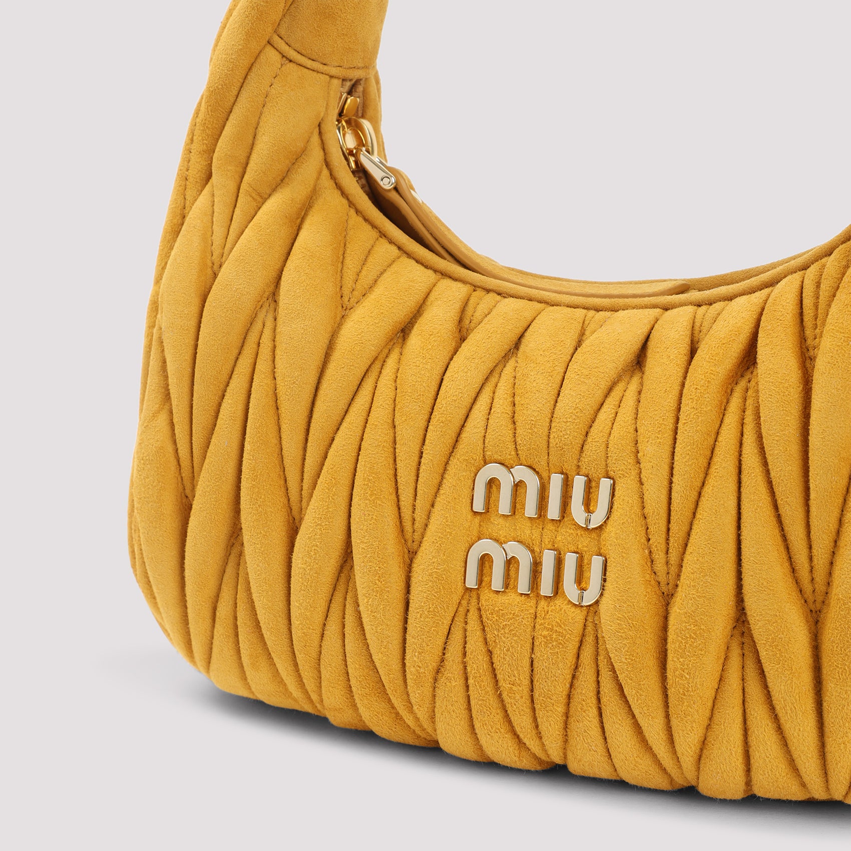 MIU MIU Suede Handbag - SS25 Collection