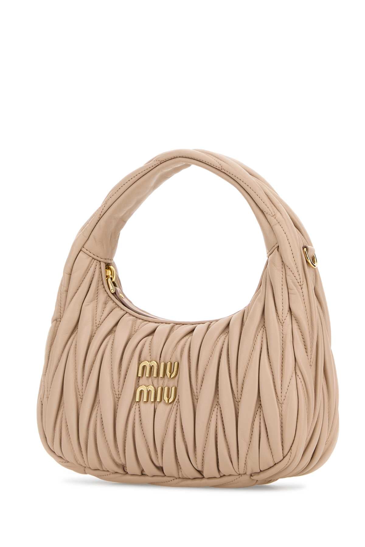 MIU MIU Nappa Leather Mini Wander Handbag