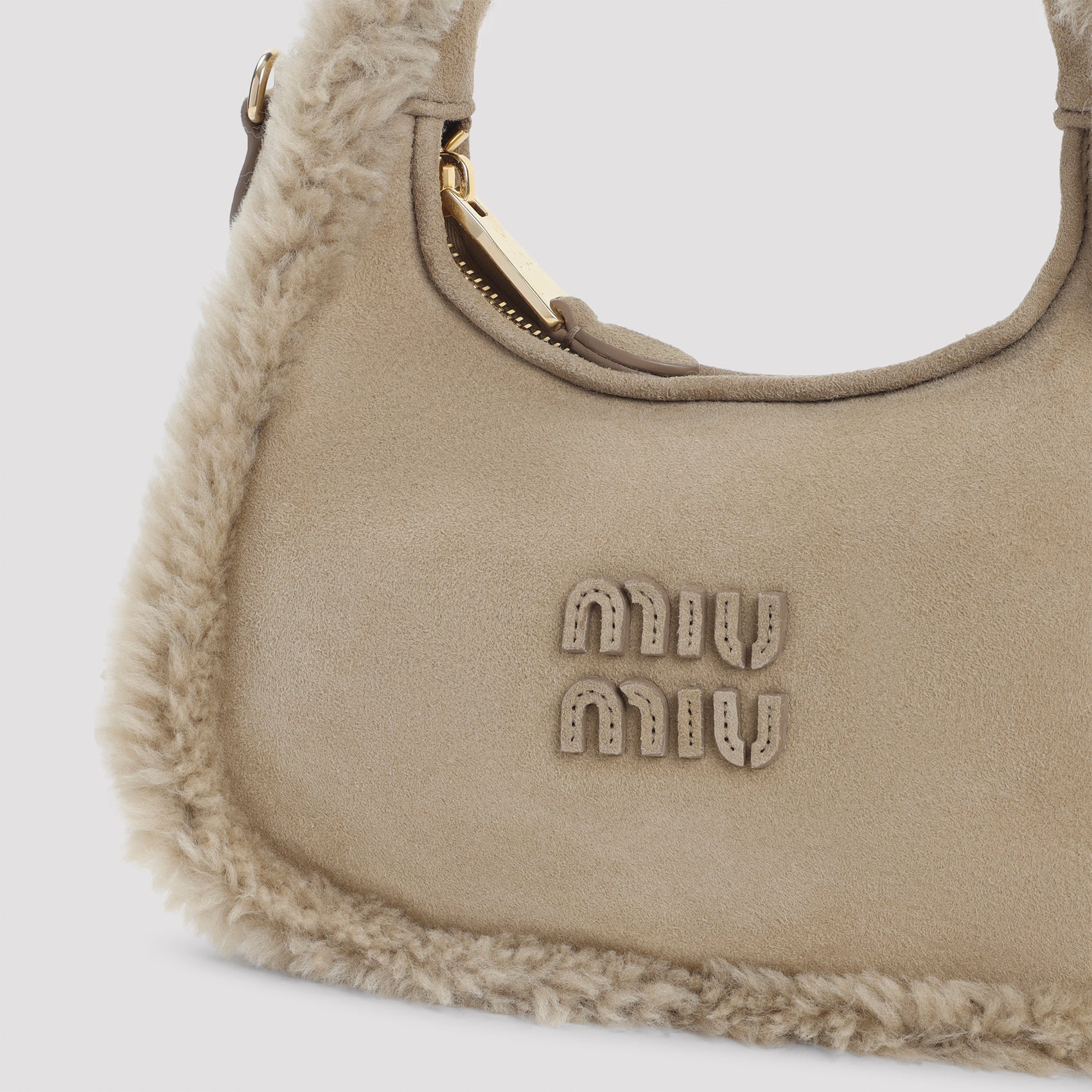 MIU MIU Suede Handbag