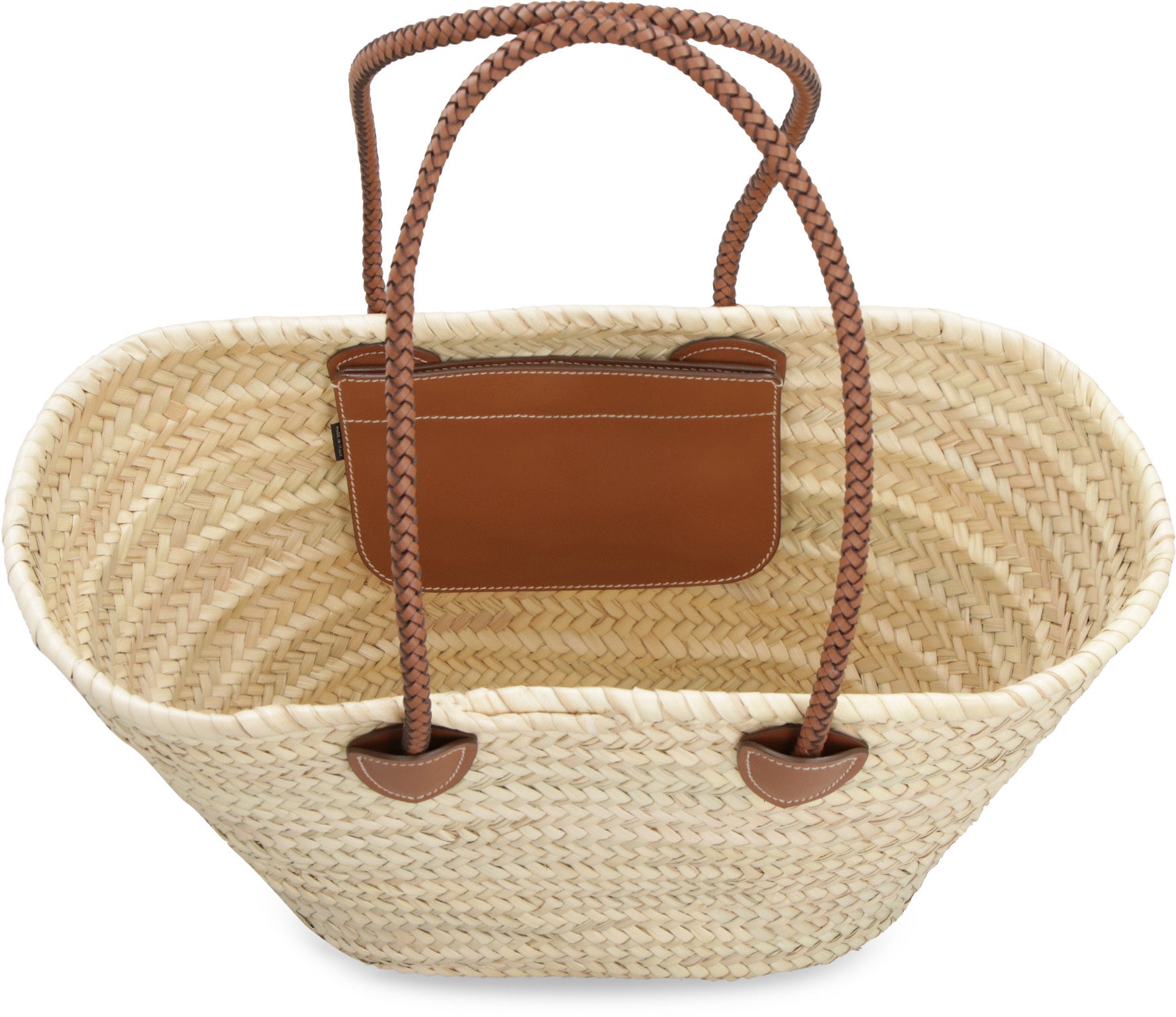 MIU MIU Stylish Raffia Tote Handbag - 28cm