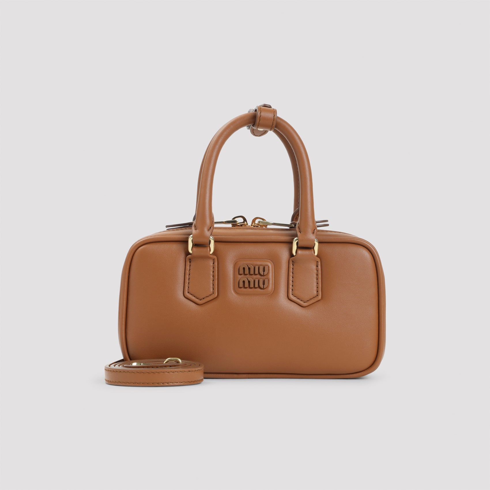 MIU MIU Mini Leather Shoulder Handbag