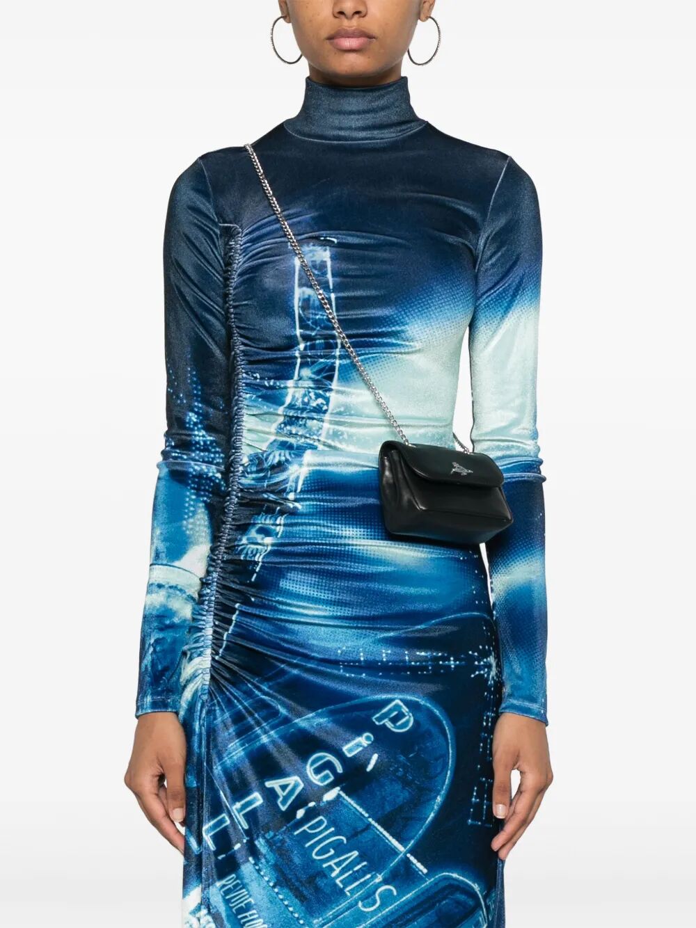 VIVIENNE WESTWOOD Mini Leather Shoulder Chain Purse