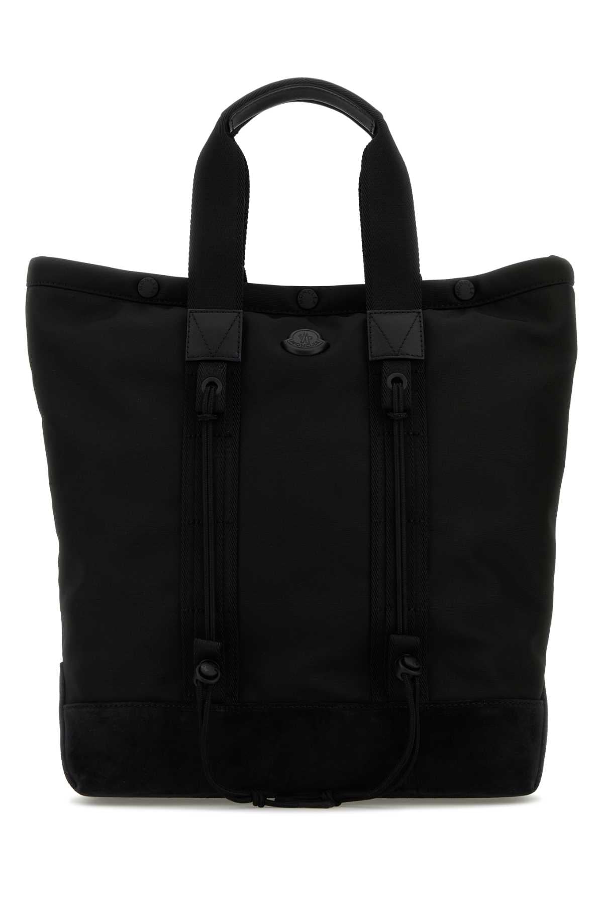 MONCLER Mini Canvas Shopping Tote Handbag